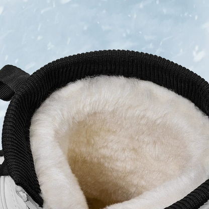 The Ostiense Men’s Fur Lined Anti Slip Outdoor High Top Snow Boots