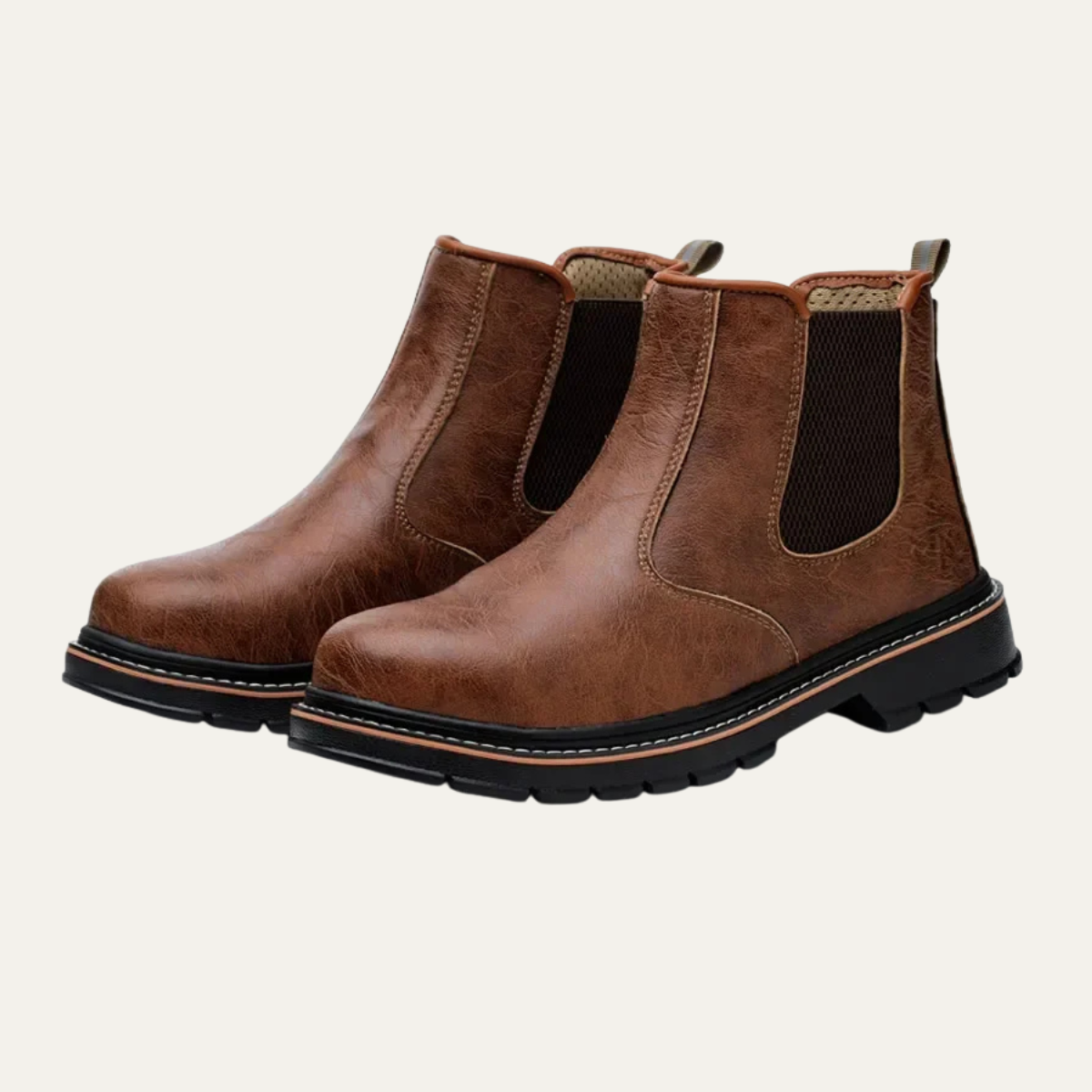 The Oristano Men’s Waterproof Slip On Steel Toe Work Boots