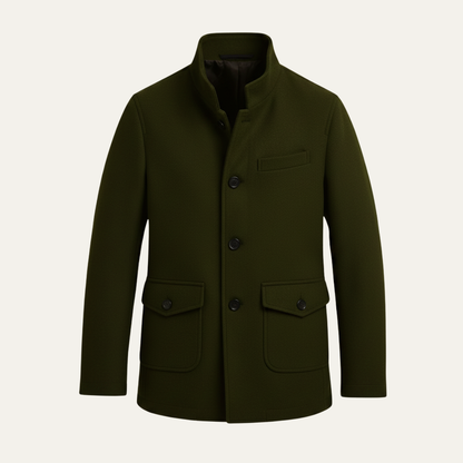The Rome Wool Coat – Men’s Smart Tailored Overcoat