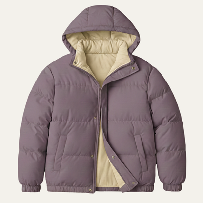 The Kingsbury Men’s Warm Quilted Puffer Hooded Winter Jacket