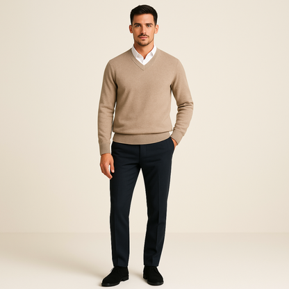 The Cleveland Cashmere Sweater for Men