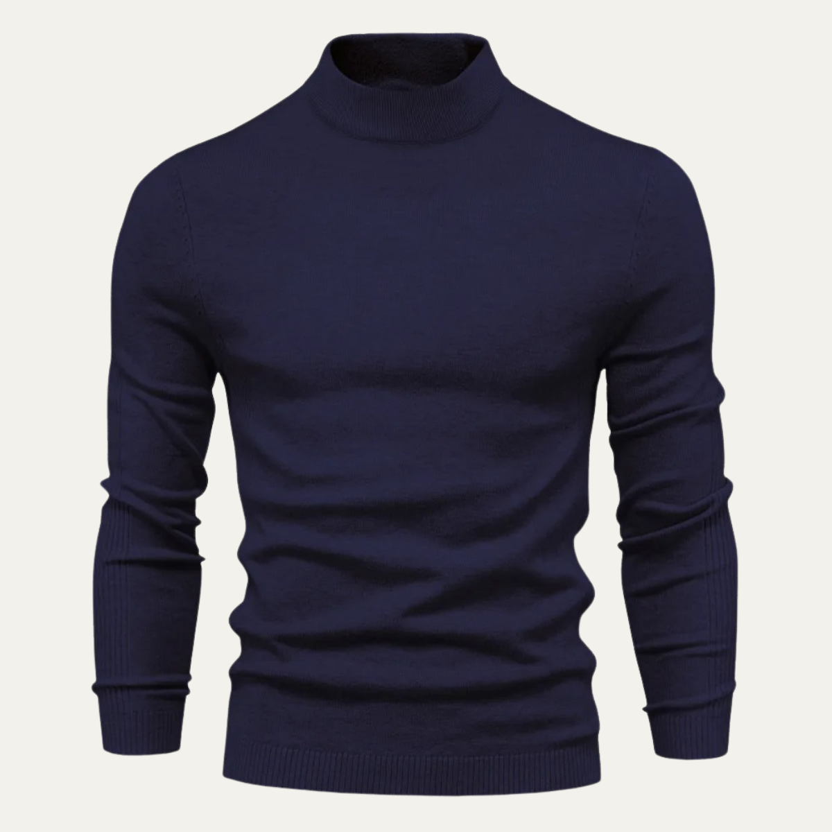 The Caernarfon Men’s Slim Fit Turtleneck Sweater