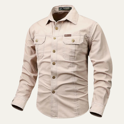 The Norcia Men’s Military Tactical Shirt with Pockets