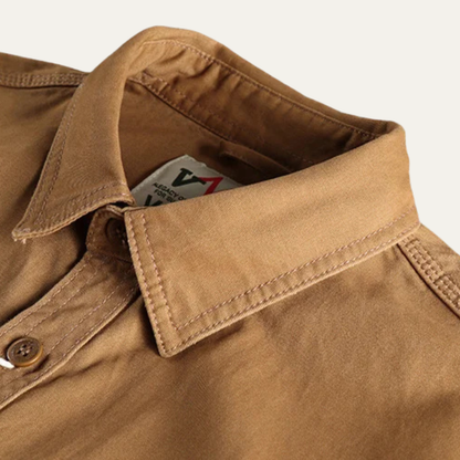 The Ashford Men’s Cargo Cotton Workwear Button Up Shirt with Pockets