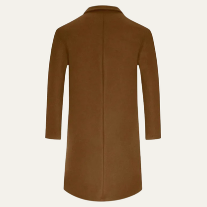 The Richmond Men’s Classic Winter Slim Fit Wool Overcoat