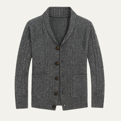 The Manchester 100% Cashmere Cardigan for Men