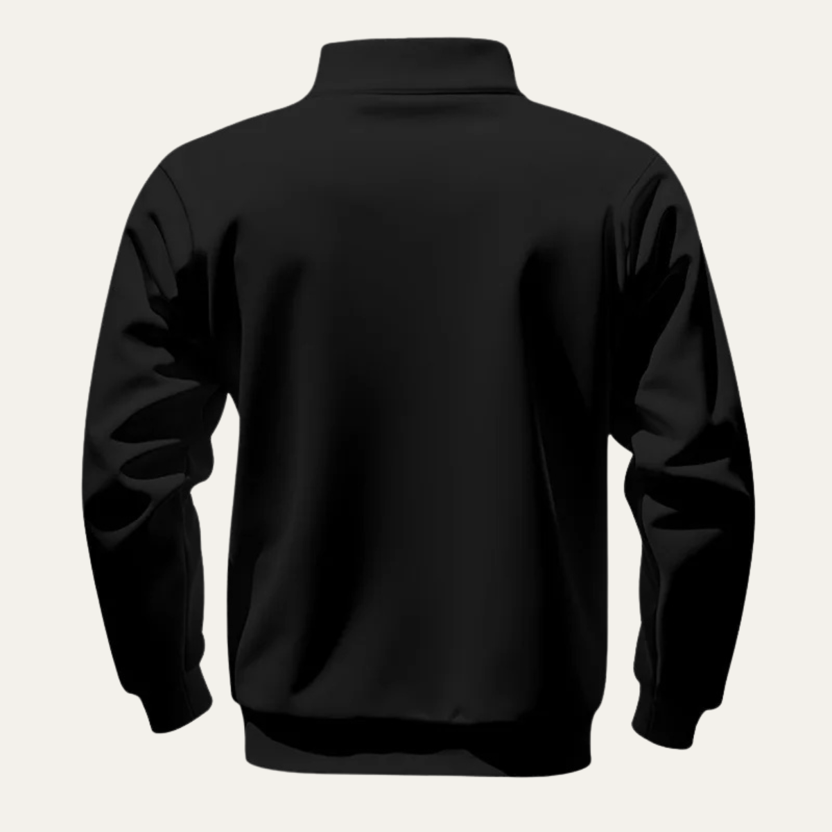 The Wexley Men’s Warm Stand Collar Casual Half Zip Sweater