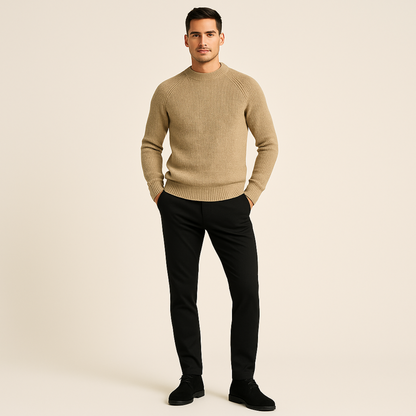 The Ely 100% Cashmere Crewneck for Men