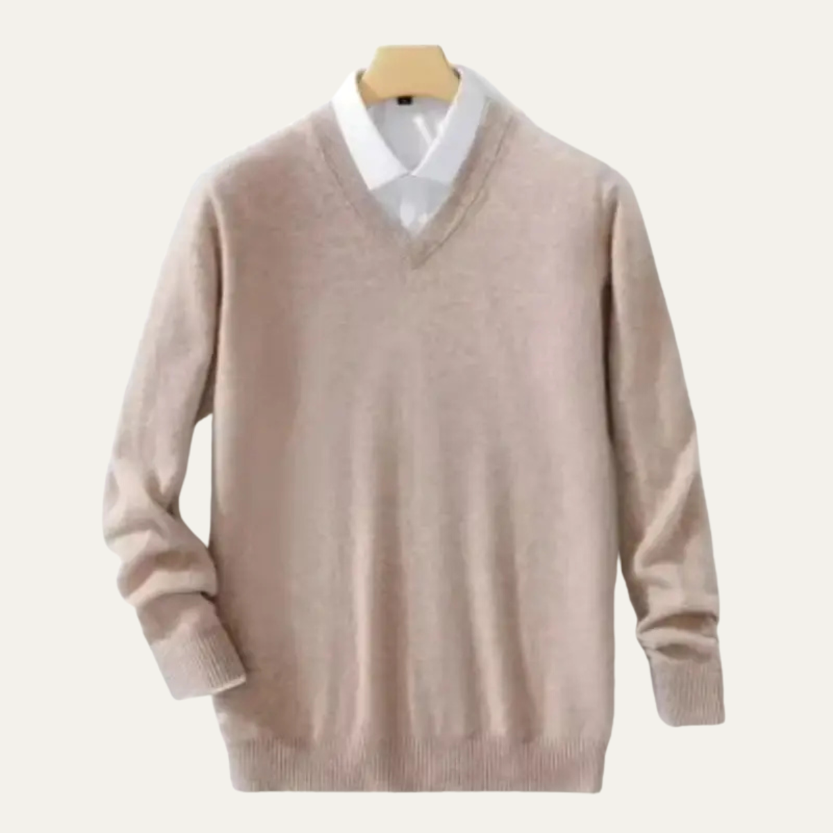 The Brambleton Cashmere Sweater – Men's 100% Soft Luxury Wool Knit Sweater