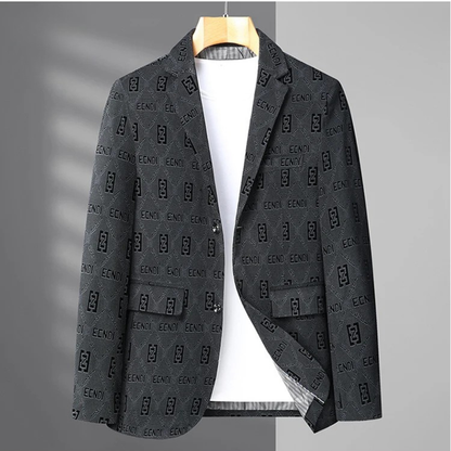 The Kentmere Men’s Oversized Houndstooth Business Casual Work Jacket