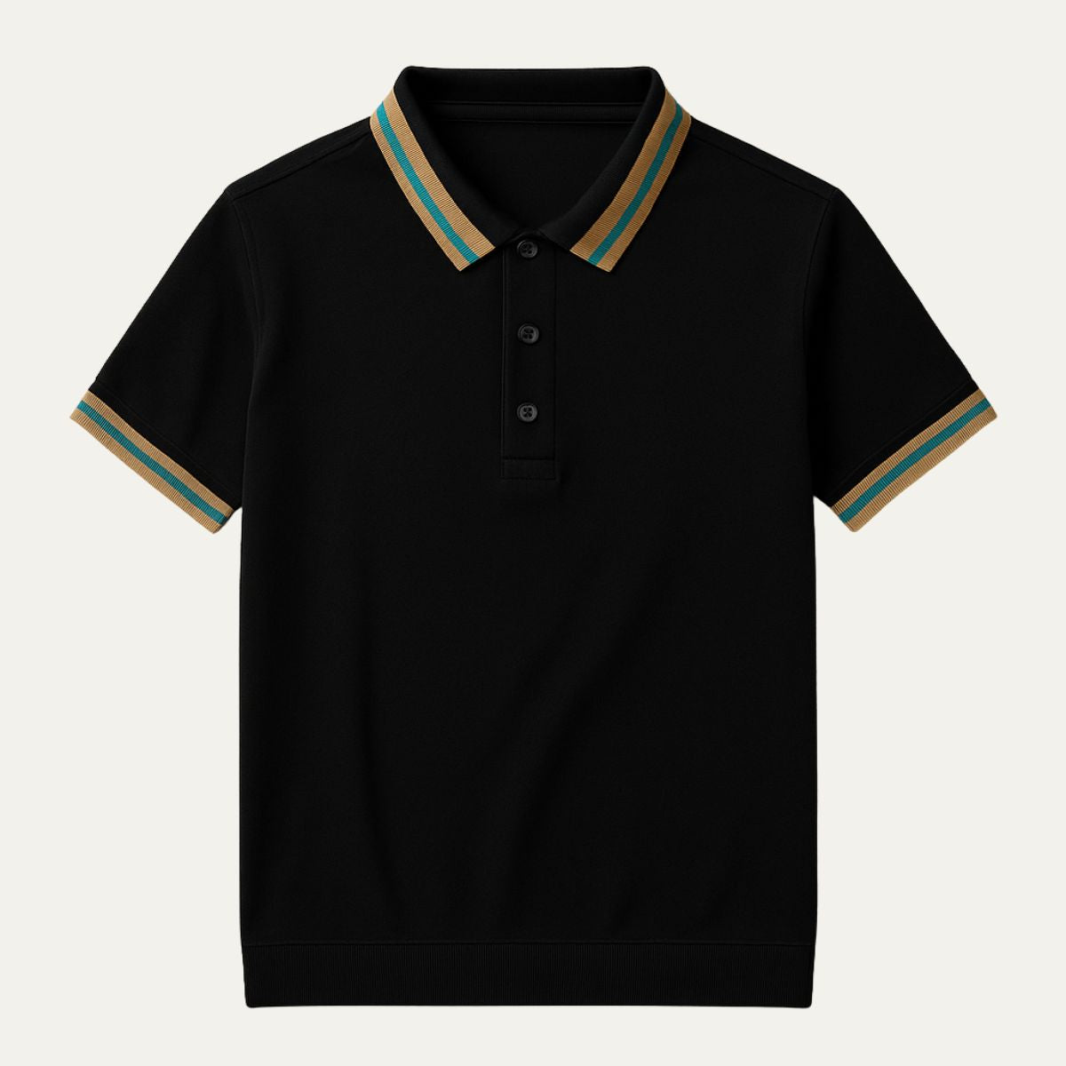 The Bellagio Striped Cotton Polo