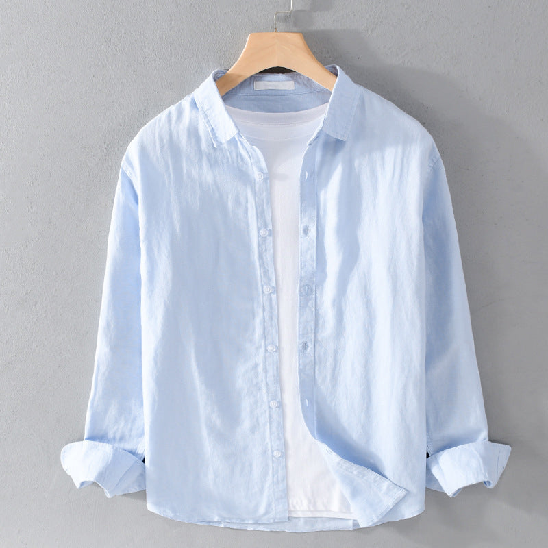 Men's Linen Shirt for Summer Outings