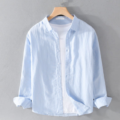 Men's Linen Shirt for Summer Outings