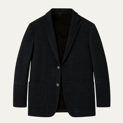 The Riccione Men’s Smart Business Blazer with Warm Fur Lining