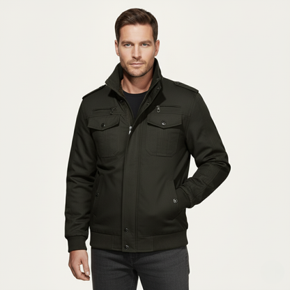 The Fairfax Men's Fleece Lined Warm Bomber Jacket