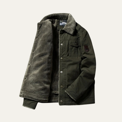 The Montrose Men's Warm Fleece Sherpa Jacket