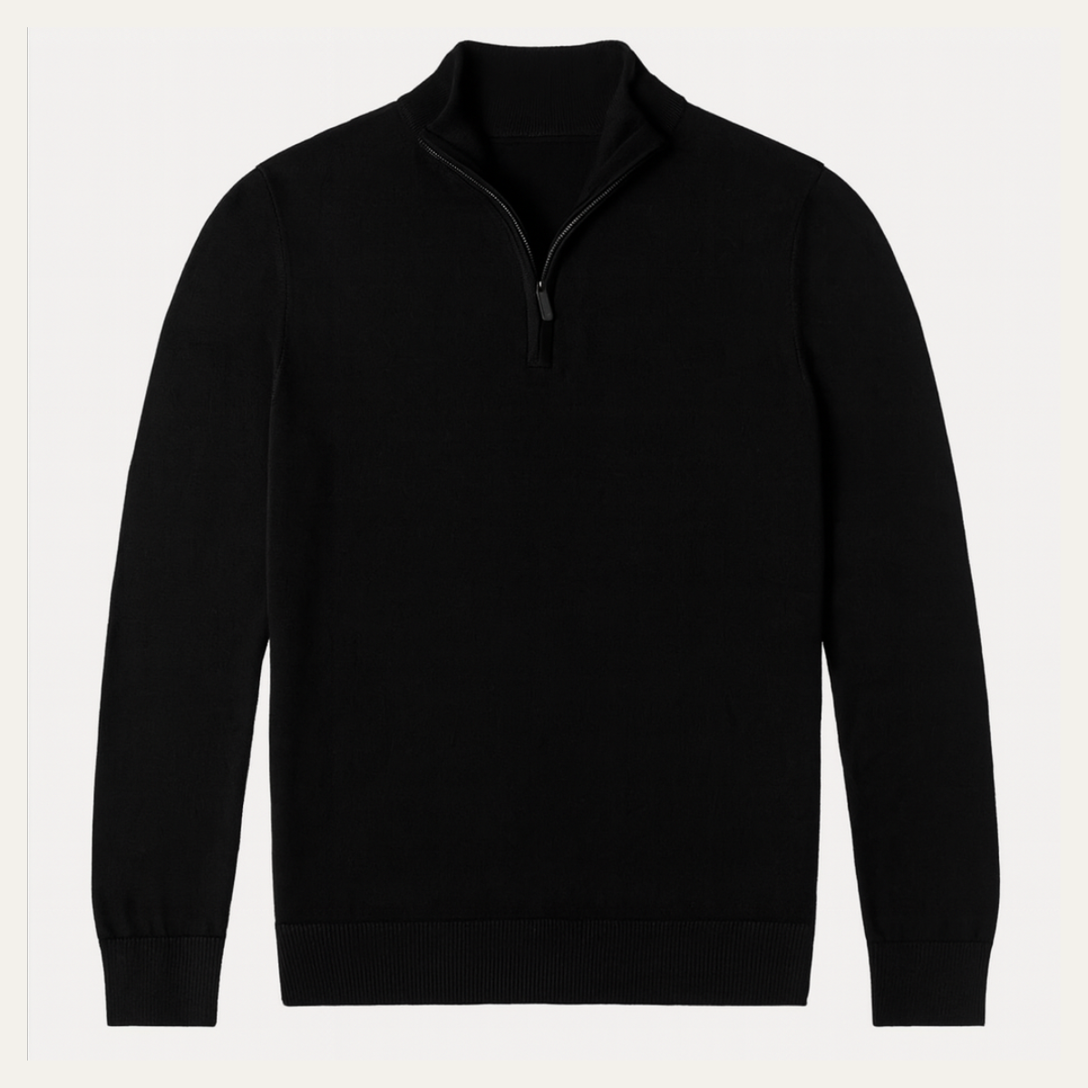 The Aviemore Men's Quarter Zip Slim Fit Casual Sweater
