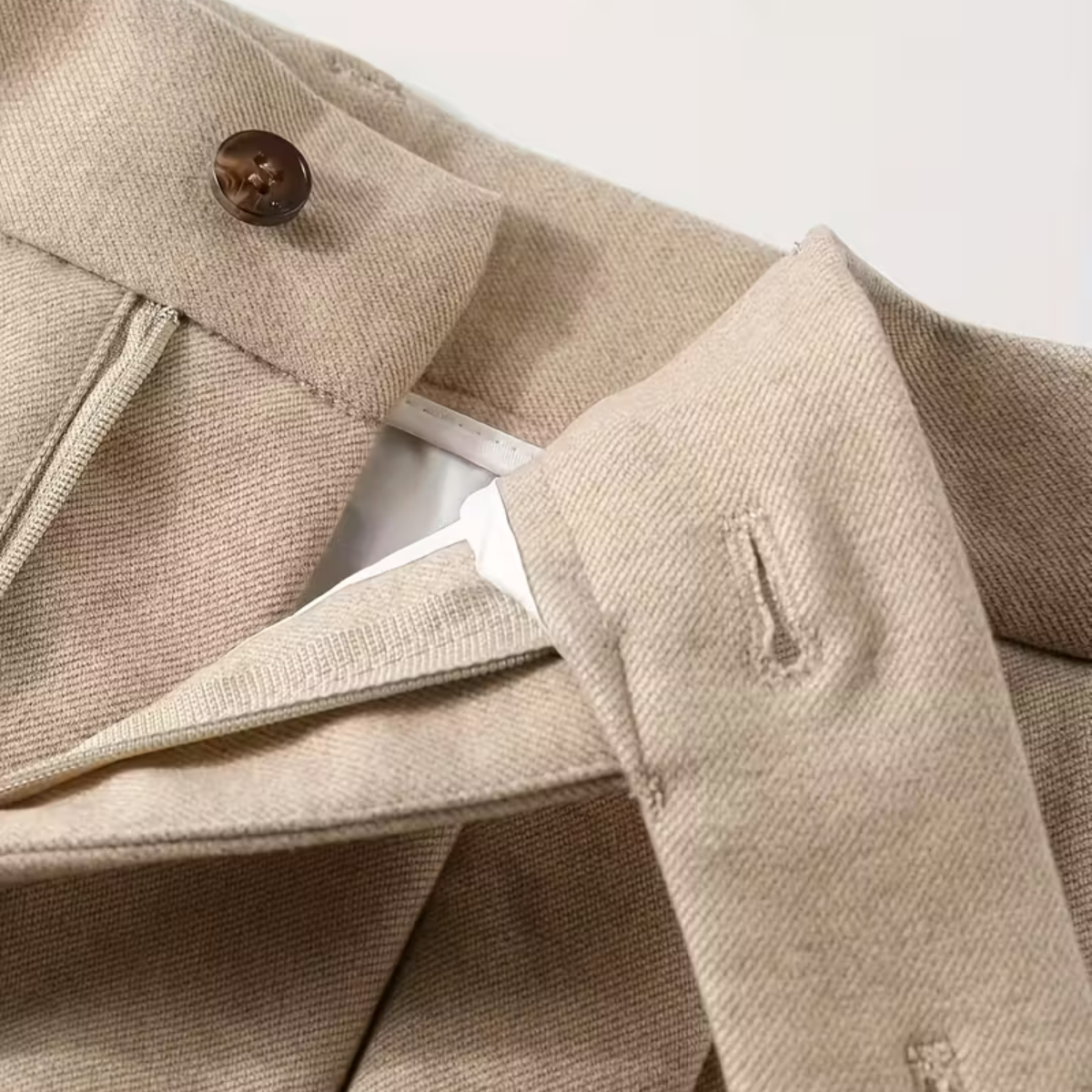 The Edgewood Men’s High Waisted Straight Leg Smart Dress Pants