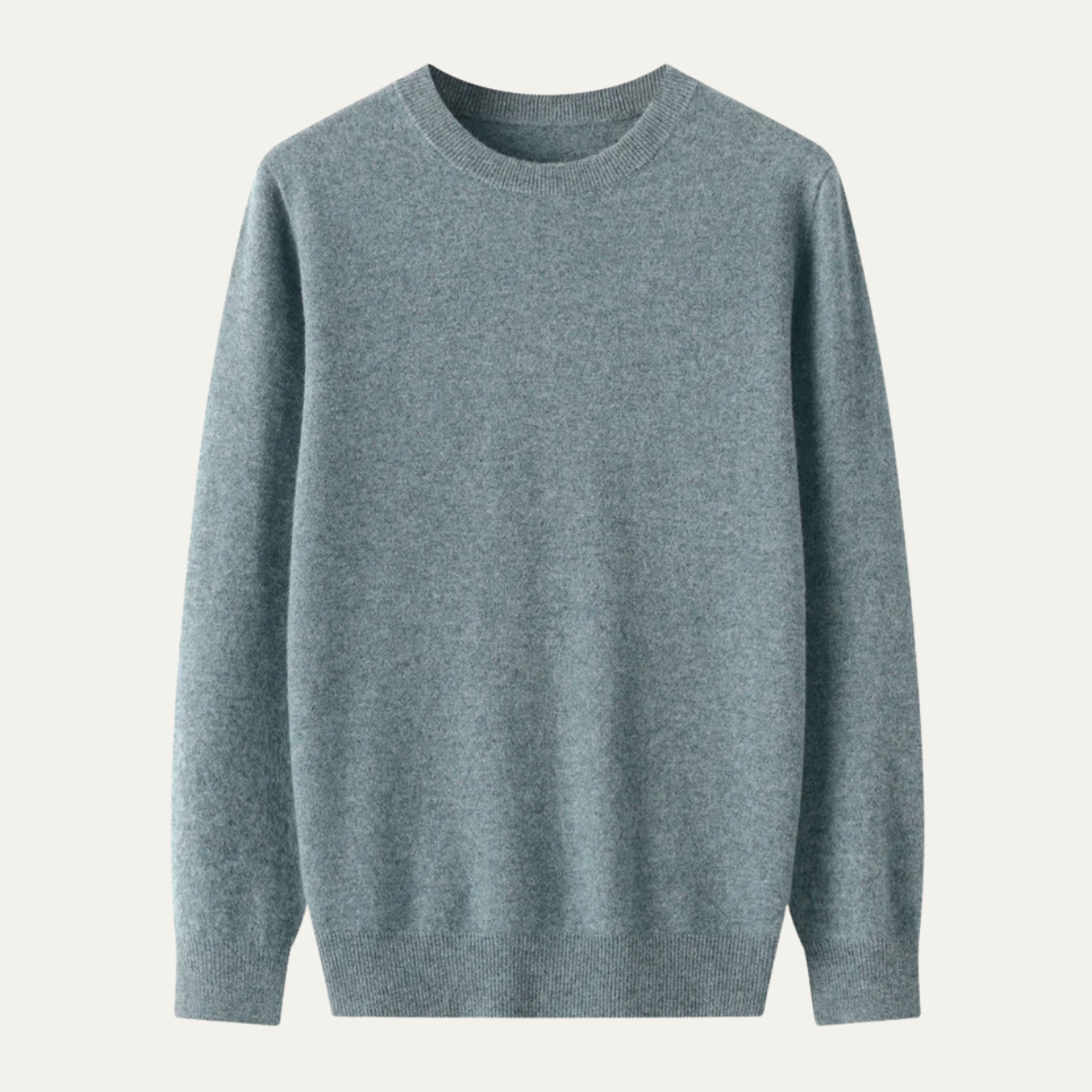 The Porto Santo Men’s Elegant Merino Wool O Neck Winter Sweater