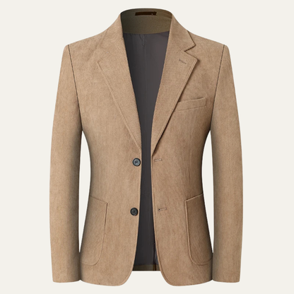 The Spello Men’s Casual Formal Corduroy Blazer