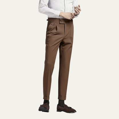 The Lake Tahoe Men’s Casual Pleated Suit Dress Pants