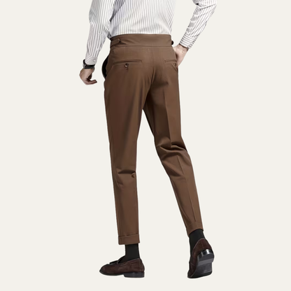 The Lake Tahoe Men’s Casual Pleated Suit Dress Pants