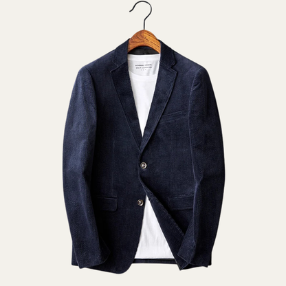 The Riccione Men’s Winter Slim Fit Casual Corduroy Blazer Jacket