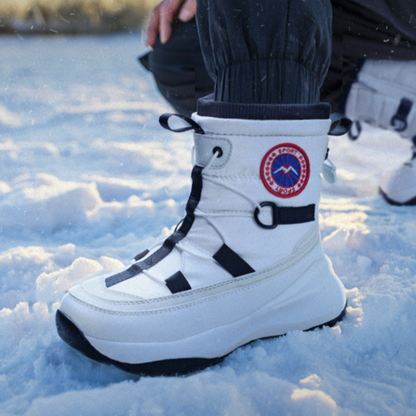 The Ostiense Men’s Fur Lined Anti Slip Outdoor High Top Snow Boots