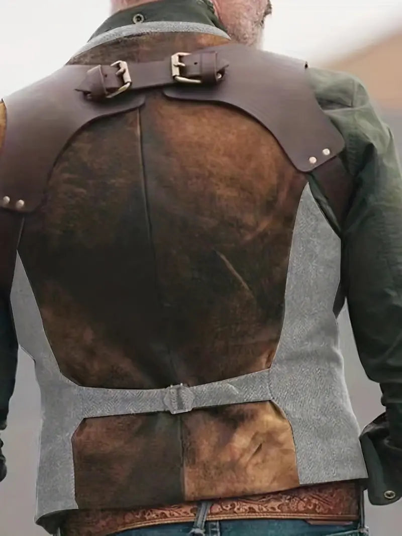 Reversible Vintage V-Neck Knit Sweater for Everyday Wear