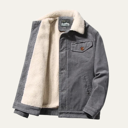 The Eversley Men's Corduroy Warm Winter Jacket