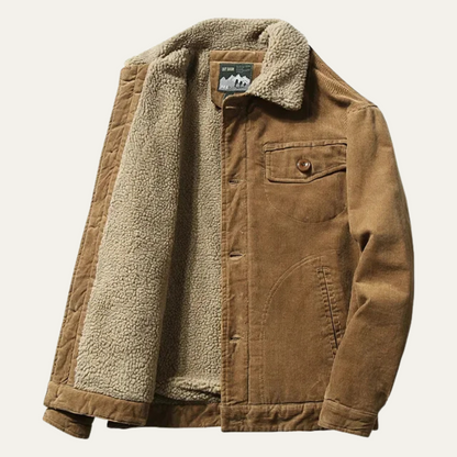 The Eversley Men's Corduroy Warm Winter Jacket