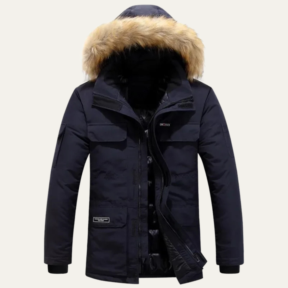 The Madison Men’s Thick Warm Winter Parka with Fur Hood