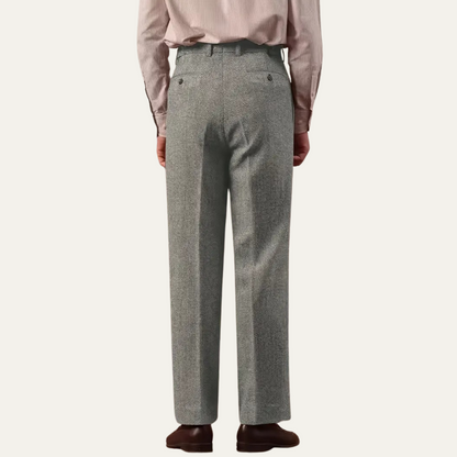 The Fairchild Men's Elegant Tailored High Waist Pleated Pants