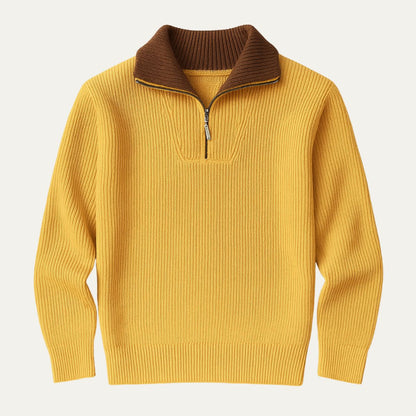 The Exeter Quarter Zip Sweater for Men