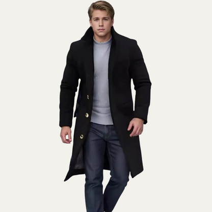 The Wandsworth Men’s Elegant Wool Blend Overcoat