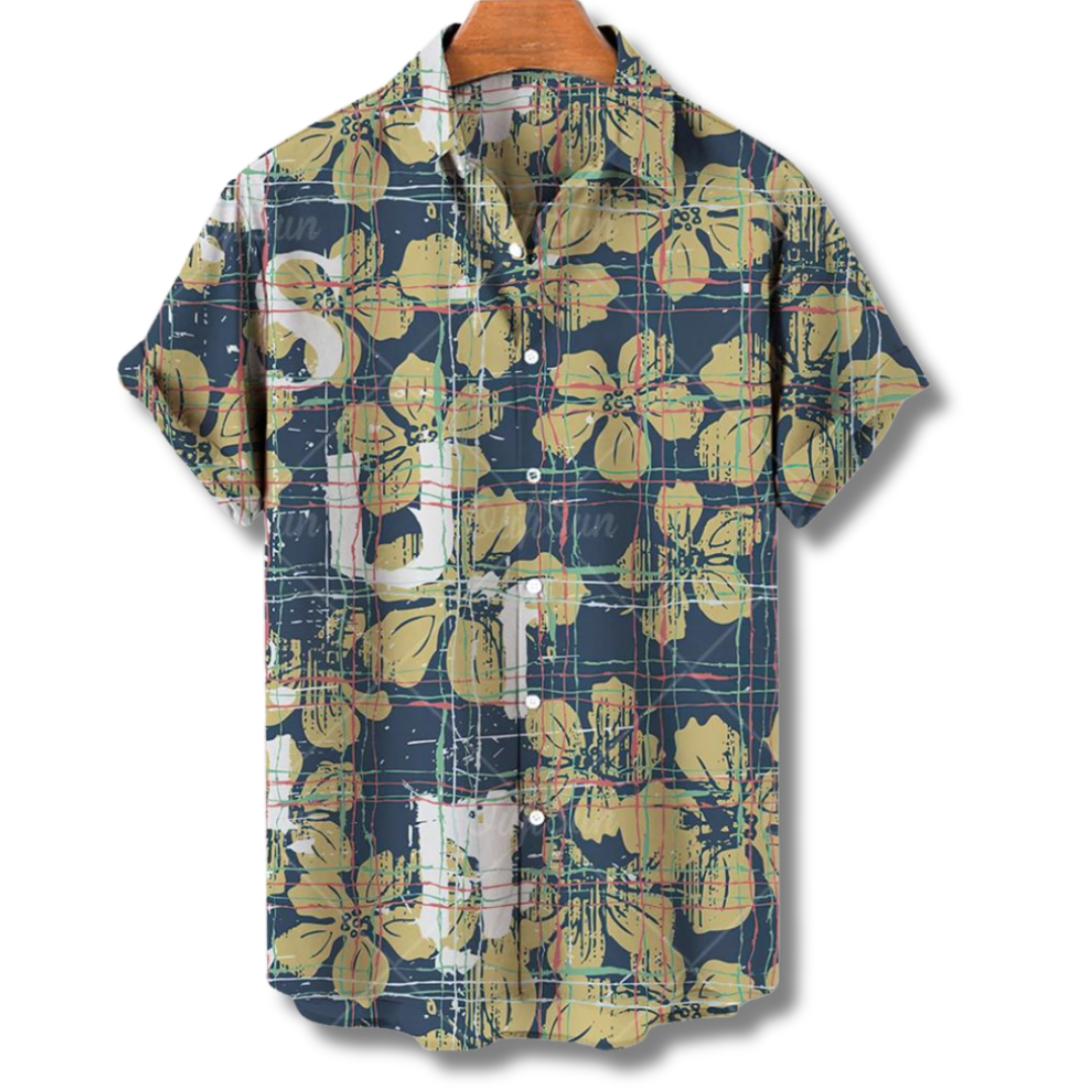 Men's Hawaiian Shirt - Ideal for Summer Adventures