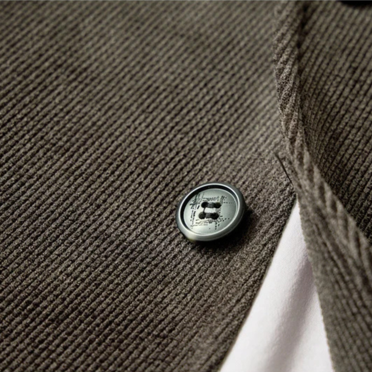 The Anzio Men’s Classic Single Breasted Wool Blend Tweed Blazer