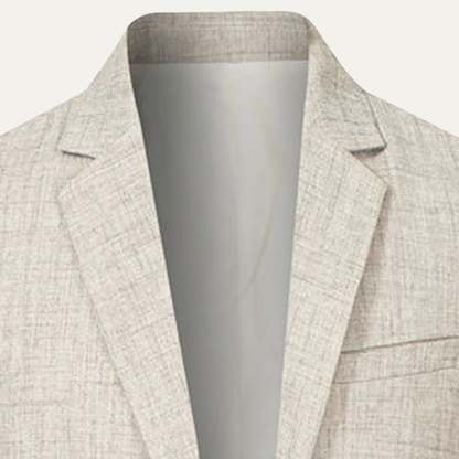 The Brenton Men's Smart Casual Slim Fit Cotton Blazer