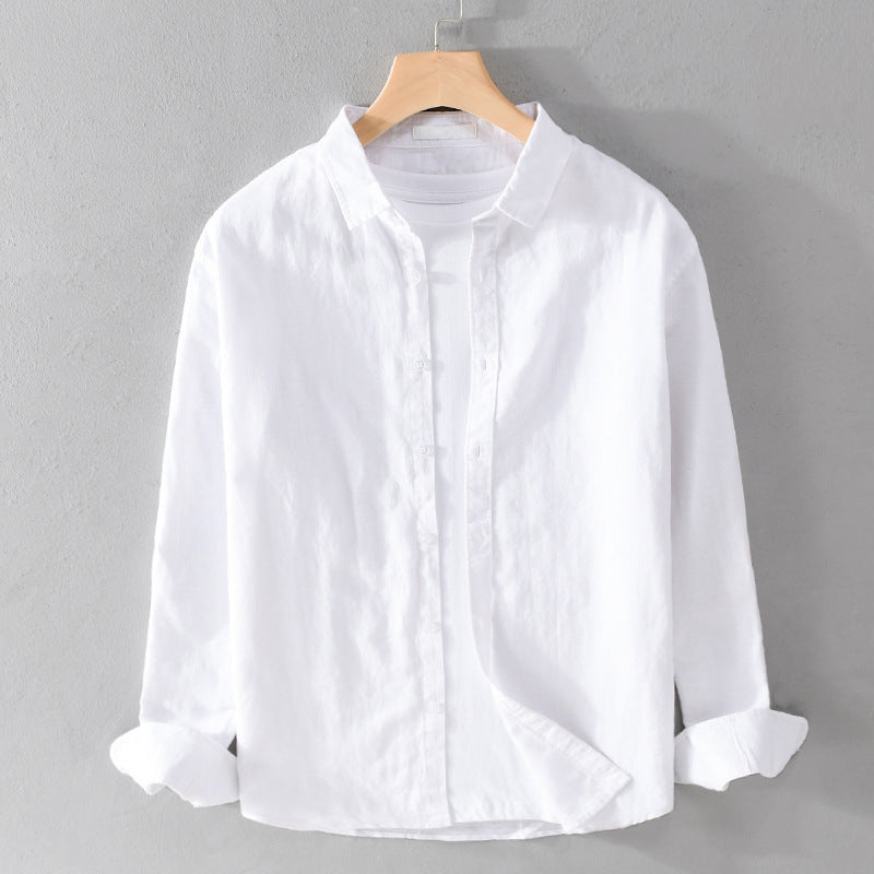 Men's Linen Shirt for Summer Outings