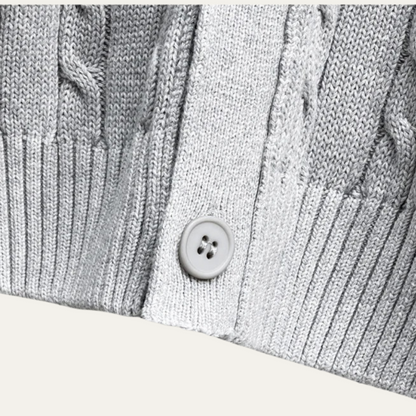 The Heathmoor Men’s Stylish V Neck Knit Winter Cardigan