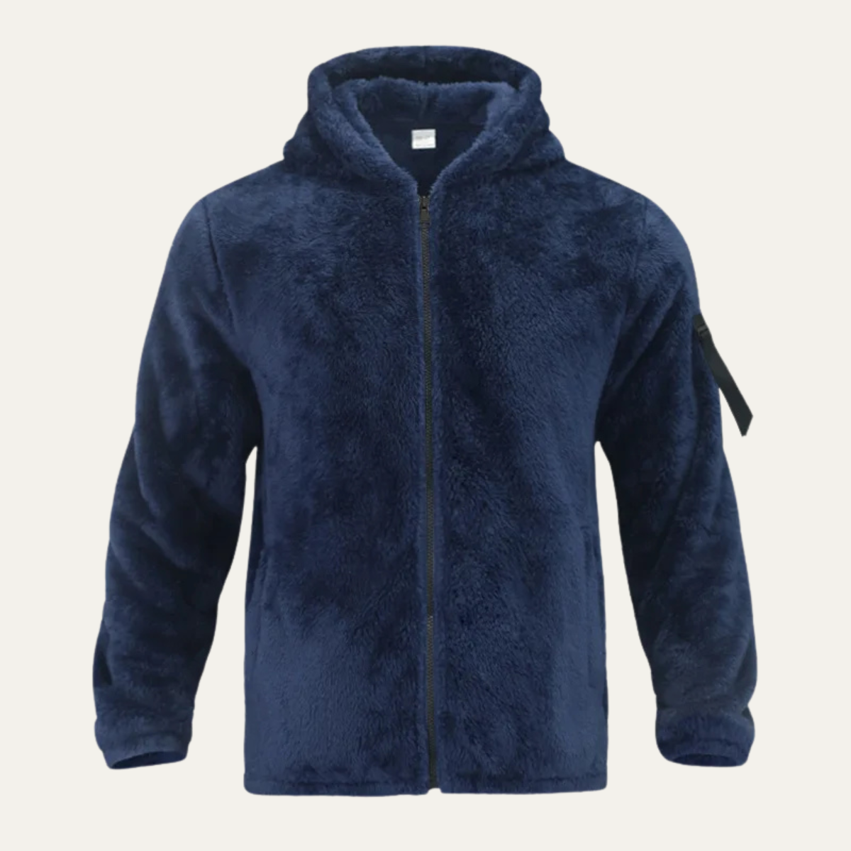 The Brixton Men’s Fleece Warm Soft Velvet Hoodie Jacket