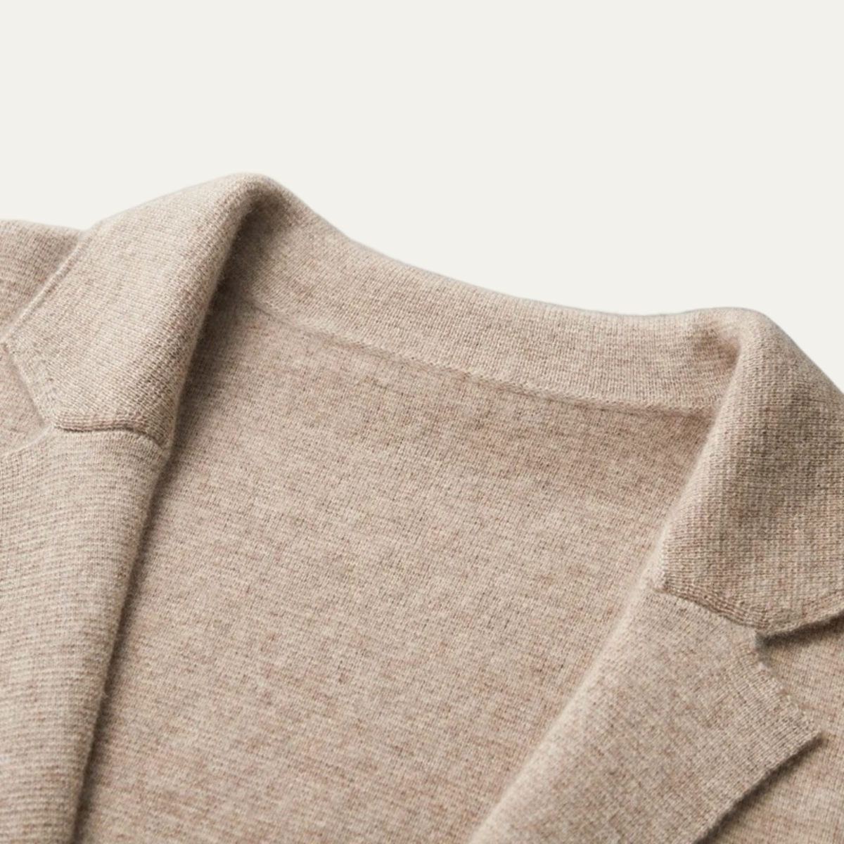 The Salerno Men’s Casual Knit Open Front Blazer Cardigan