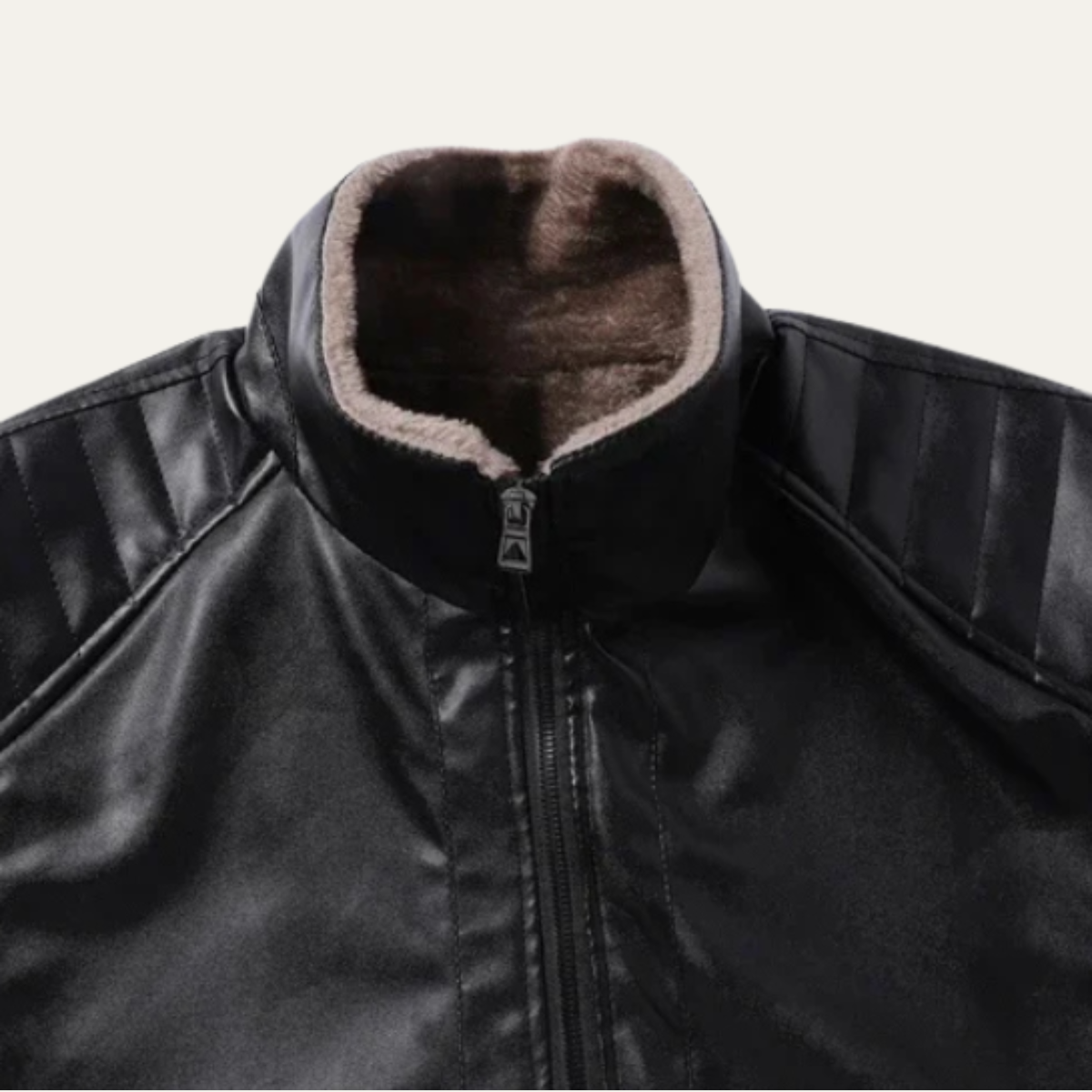 The Ragusa Men’s Winter Thick Fleece Lined Warm Casual Zip Jacket