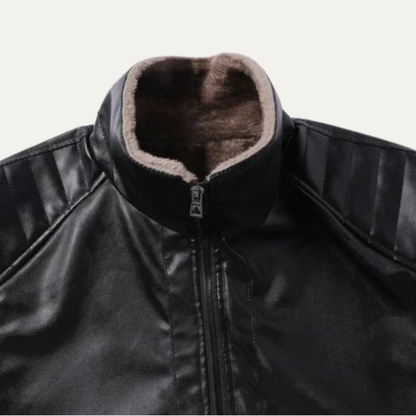 The Ragusa Men’s Winter Thick Fleece Lined Warm Casual Zip Jacket