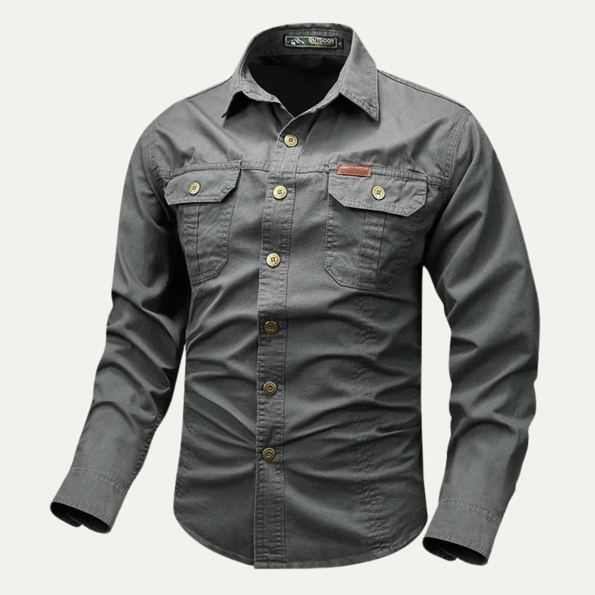 The Norcia Men’s Military Tactical Shirt with Pockets