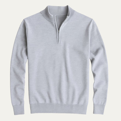 The Warwick Quarter Zip Sweater for Men