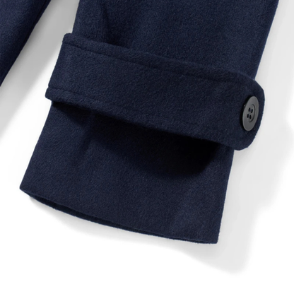 The Montrose Ridge Men’s Classic Wool Blend Winter Toggle Duffle Jacket