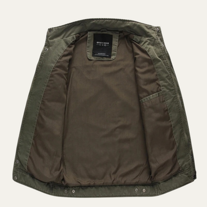 The Aberdeen Men’s Trendy Cargo Cotton Jacket with Pockets