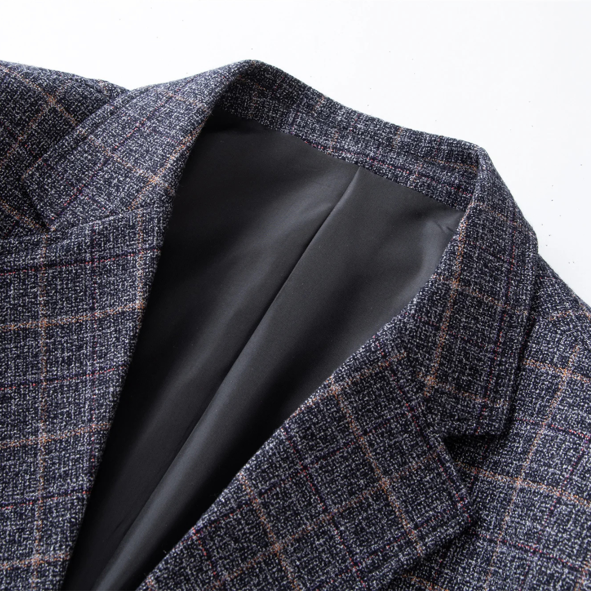 The Durham Men’s Plaid Striped Business Casual Work Jacket