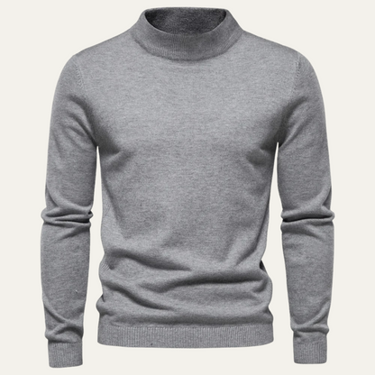 The Caernarfon Men’s Slim Fit Turtleneck Sweater